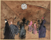 KT 2020 035
<br/>
Le départ
<br/>
<em>Constant (1920-2005)</em>